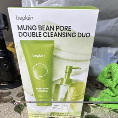 beplain Mung Bean Deep Cleansing Oil 200ml & Foam 160ml Duo Set for Face
