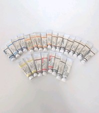 25x Vintage Winsor and Newton Artist Water Colour 14 ml Tubes - Multicoloured 