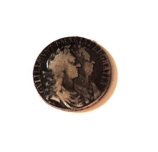 GB 1689 WILLIAM  & MARY  SILVER HALF CROWN