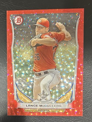 2014 Bowman Draft Top Prospects Red Ice #TP36 Lance McCullers 113/150 - Astros