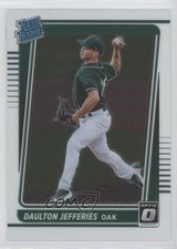 2021 Panini Donruss Optic Rated Rookie Daulton Jefferies #69 2l4