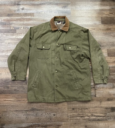 Vintage Woolrich canvas field jacket 