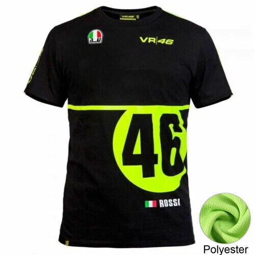 Für Herren VR46 Valentino Rossi Radfahren Motorrad Racing Training T-Shirts 2025 - Bild 6 von 29