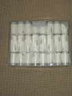New in Box 8 Handmade Crackers English Poppers by Robin Reed - Silver
