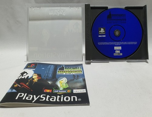 Roswell Conspiracies: Aliens, Myths and Legends Playstation 1 NEW Unused unseale - Picture 3 of 4