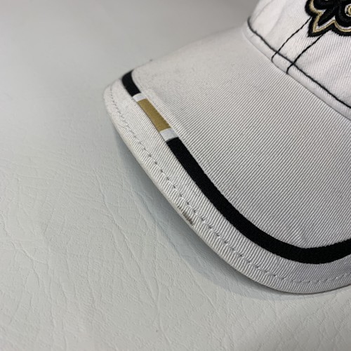 Cappello Berretto Uomo New Orleans Saints Reebok Bianco NFL Sideline Away Regolabile - Foto 3 di 8