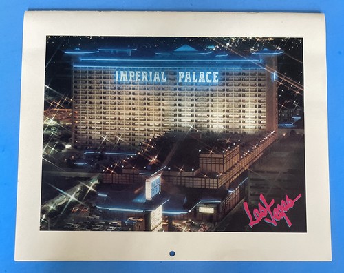 1984 Calendar Imperial Palace Hotel & Casino~Las Vegas, NV Antique Cool Cars