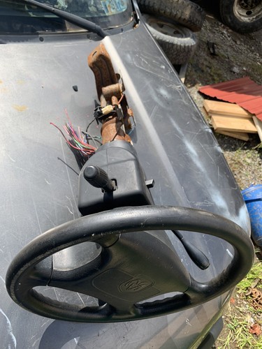 DODGE DAKOTA STEERING COLUMN NO TILT HAS KEY COLUMN SHIFT OEM 1997-1998 - Picture 7 of 12