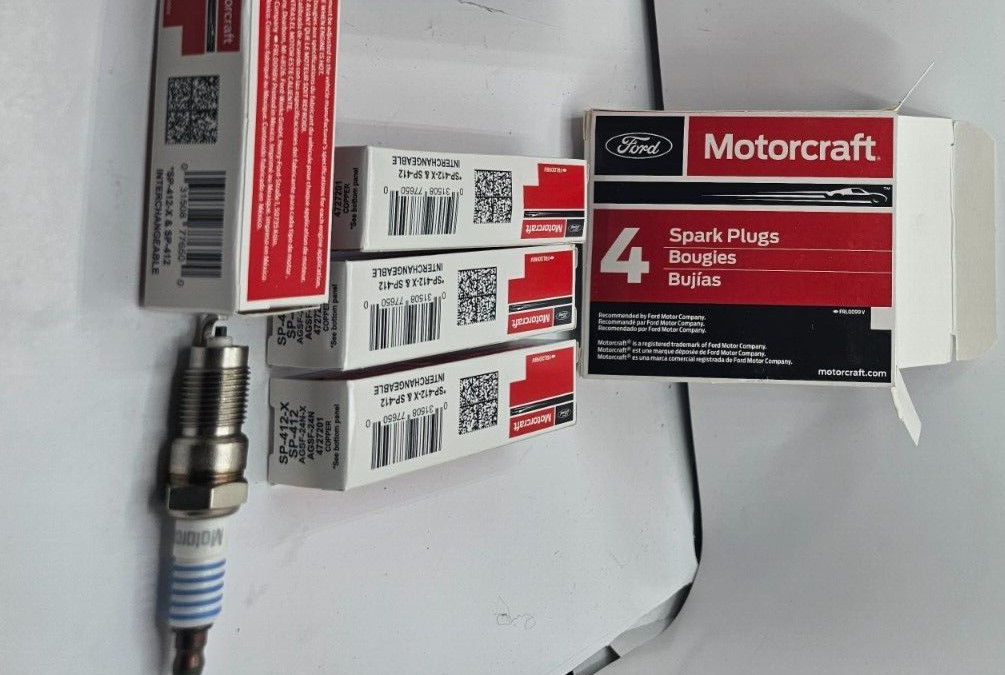 QTY 4 Motorcraft Spark Plug SP-412-X for 06-10 Ford Explorer Mustang Ranger