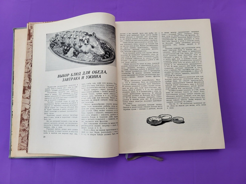 КНИГА О ВКУСНОЙ И ЗДОРОВОЙ ПИЩЕ 1964 BOOK of TASTY AND HEALTHY FOOD Vintage Cook - Picture 4 of 24