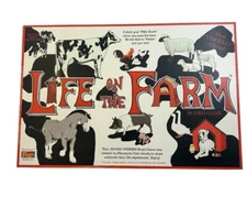 Life on the Farm Board Game COMPLETE 2010 W R Fun Games Farming Animals G