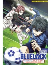 BlueLock Blue Lock Season 1 2 Vol.1-38End The Movie: Episode Nagi DVD Anime USA