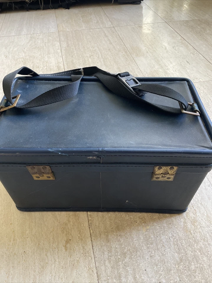 Estuche tren maquillaje azul equipaje HARTMANN vintage raro Foto 3 de 4