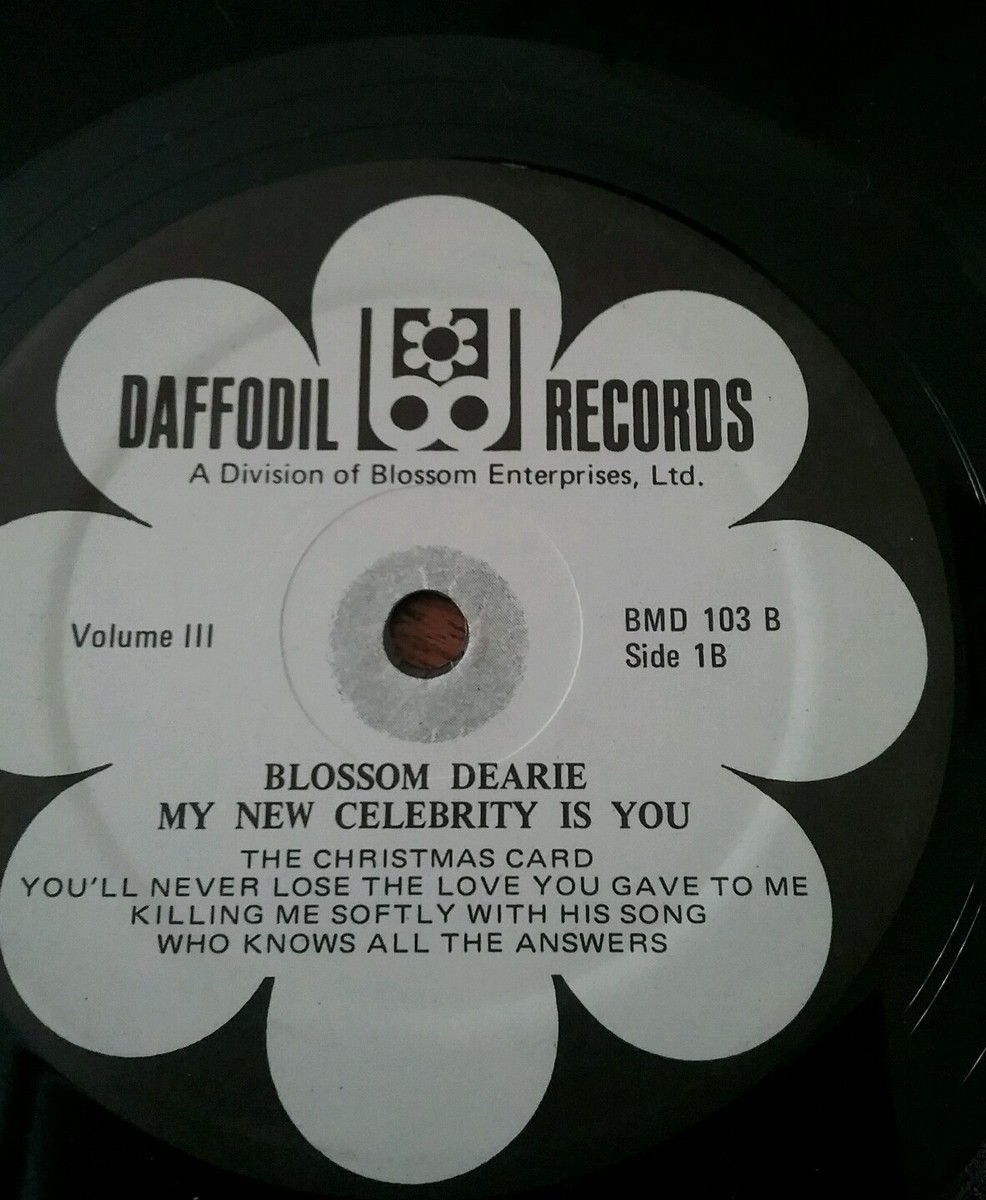 Blossom Dearie My new celebrity is you double vinyl record.1976