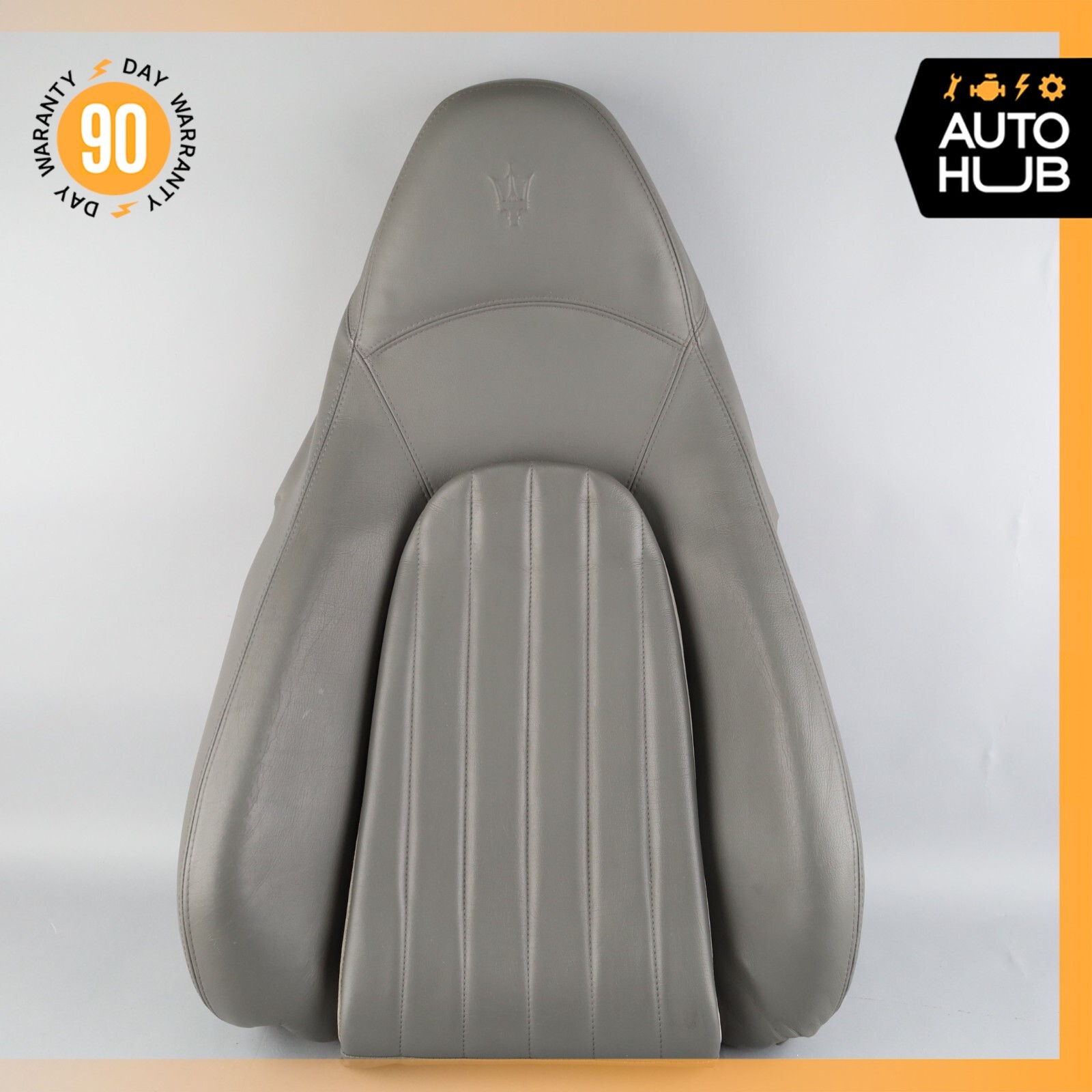 02-07 Maserati Coupe GT 4200 M138 Front Right Top Upper Seat Cushion Grey OEM