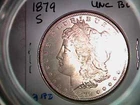 1879 -S Morgan Silver Dollar 3rd Reverse High MS Condition. S793RV