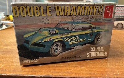自動車 DOUBLE WHAMMY!! '53 hemi studebaker Double Whammy '53 HEMI Studebaker Model Kit by AMT for sale