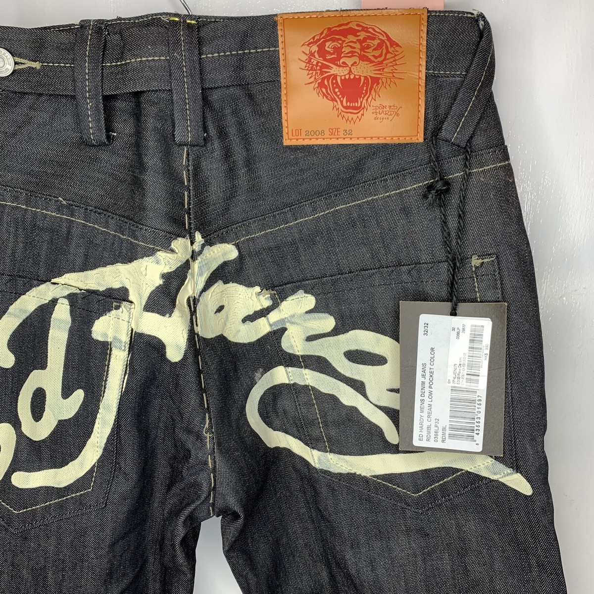 Ed Hardy Jeans Men's size 32 x 32 Japanese denim selvagevi Ed Hardy Jeans Men's size 32 x 32 Japanese denim selvagevi