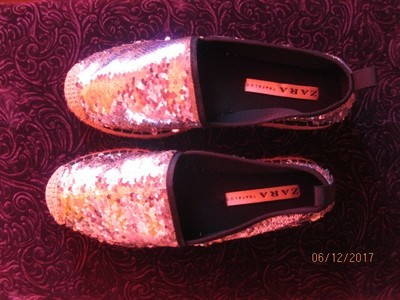 zara sequin espadrilles