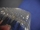  Anchor Hocking Pressed Glass 7"  AHC199 Hobnail & Rays Relish Dish Tray — photo 5