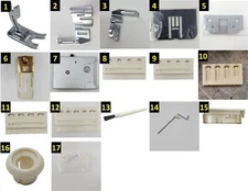 Sears Kenmore Sewing Machine Parts Accessories Needlework Vintage Equipment