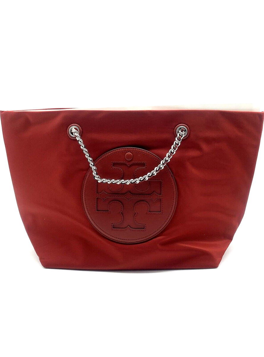 即発★TORY BURCH★Ella Printed Chain Tote 153759 Tory Burch Ella Printed Chain Tote – Luxe Paradise