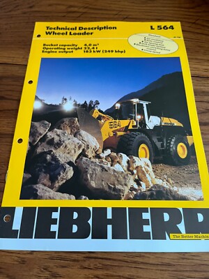 Liebherr 564 Wheel Loader Brochure AMIL22