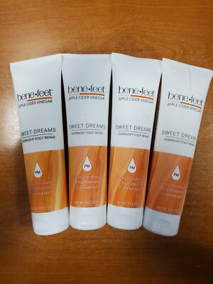 4 Pack: Benefeet Sweet Dreams Overnight Foot Repair Cream 4 oz. ea (4317-R6P8)