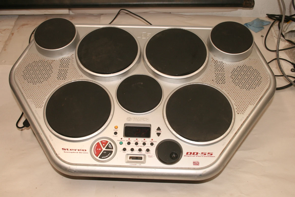 Yamaha DD 55 7 Pad Digital Percussion Electric General Midi Drum