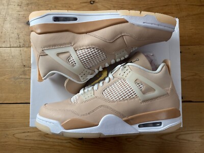 Air Jordan 4 Retro Shimmer DJ0675-200 Women Size 11/ Men Size 9.5