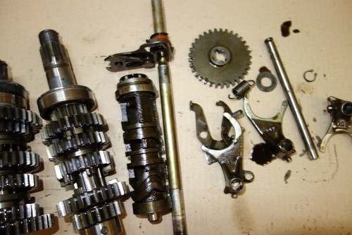 Kawasaki zr250 zr 250 caja de cambios motor motor - Imagen 4 de 8