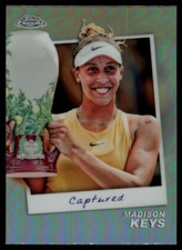 MADISON KEYS 2024 TOPPS CHROME TENNIS CAPTURED