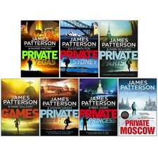James Patterson Private Series Books 9 - 15 Collection Set (Pr | James Patterson