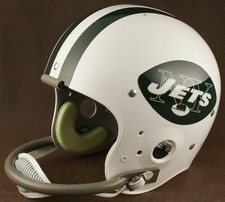 NEW YORK JETS 1965-1977 NFL Authentic THROWBACK Football Helmet