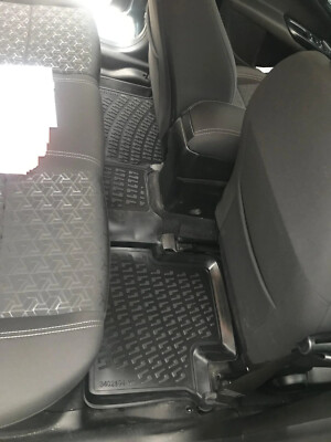 Tappetini Auto In Gomma TPE 3D Per Fiat Tipo 5 Porte Dal 2016 - Nero, Protezione Completa