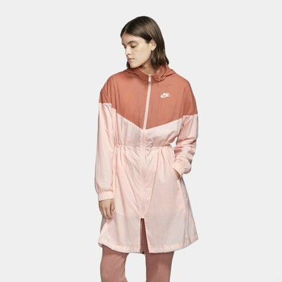 rust pink nike jacket
