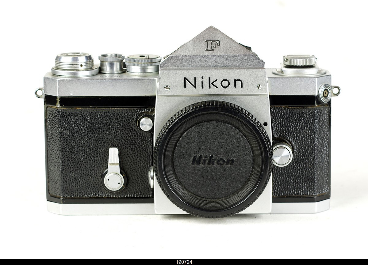 Nippon Kogaku Nikon F Eye level Silver body Film Camera 6428537 | eBay