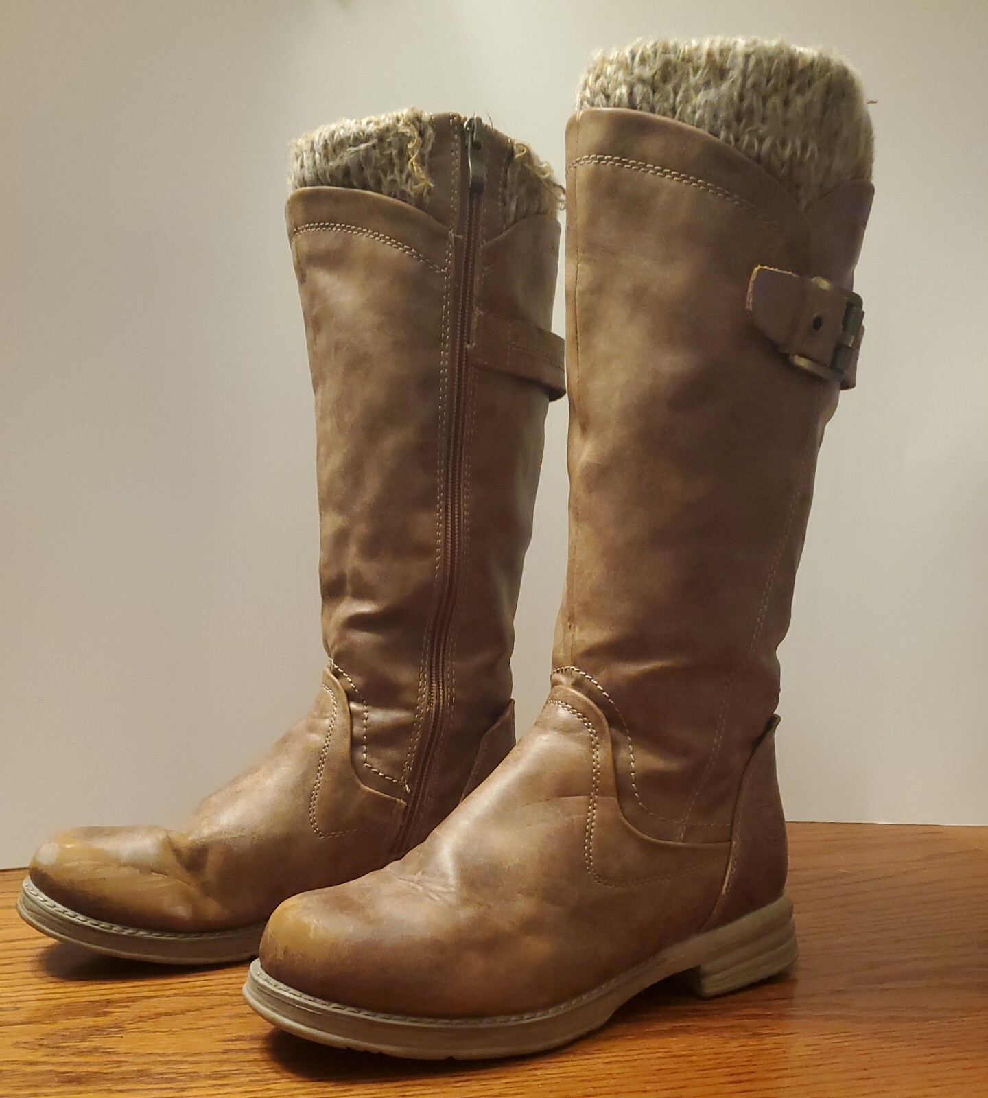 Marco Tozzi Womens Tall Boots with wool Size 6.5 | eBay