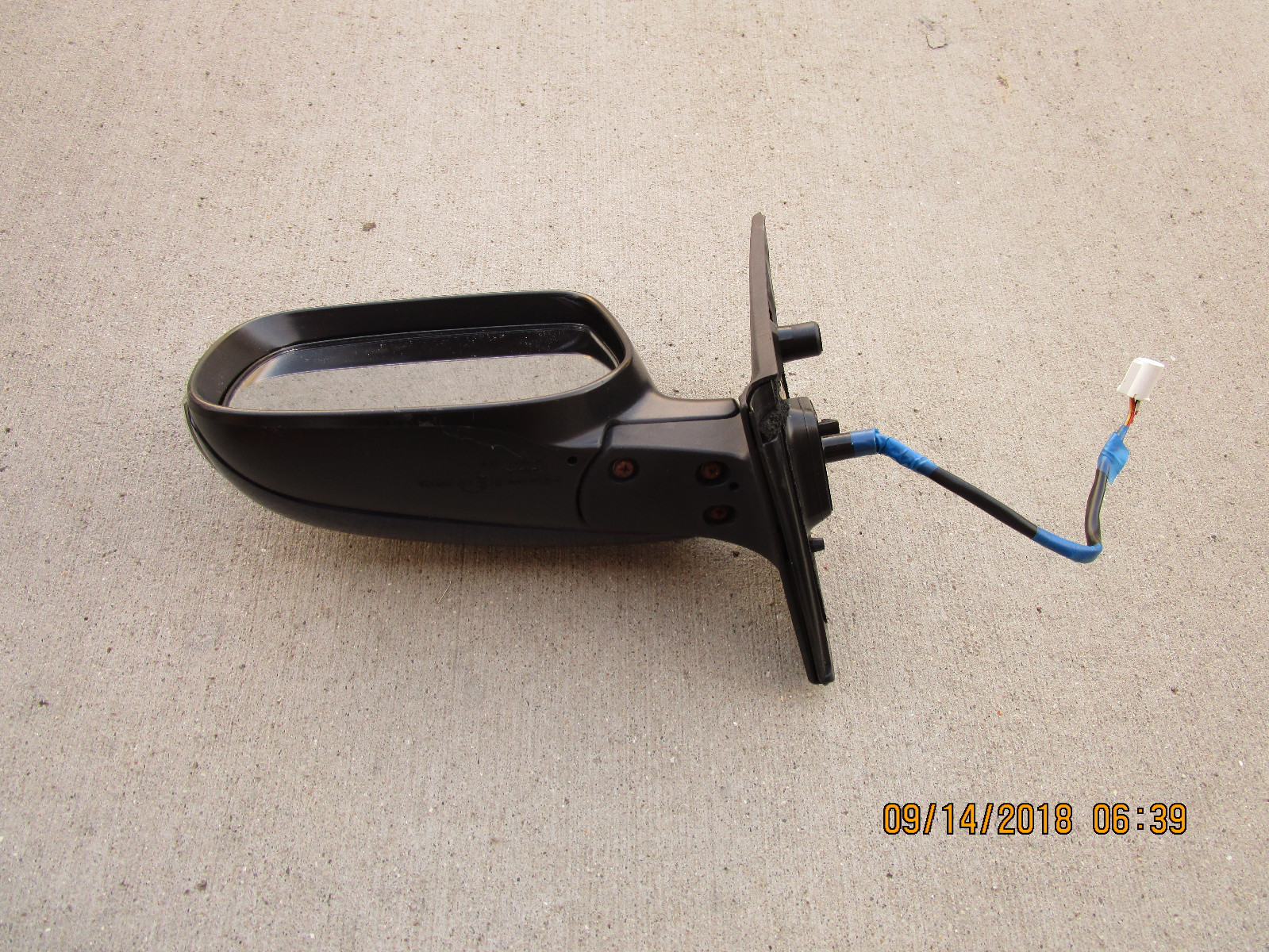 PM Auto Right Passenger Side Mirror, Power Non-Heated Paintable Non