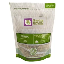 New Hojas de Sen/ Senna 100% Natural Tea- Nuestra Salud 1.05 oz/ 30 g.