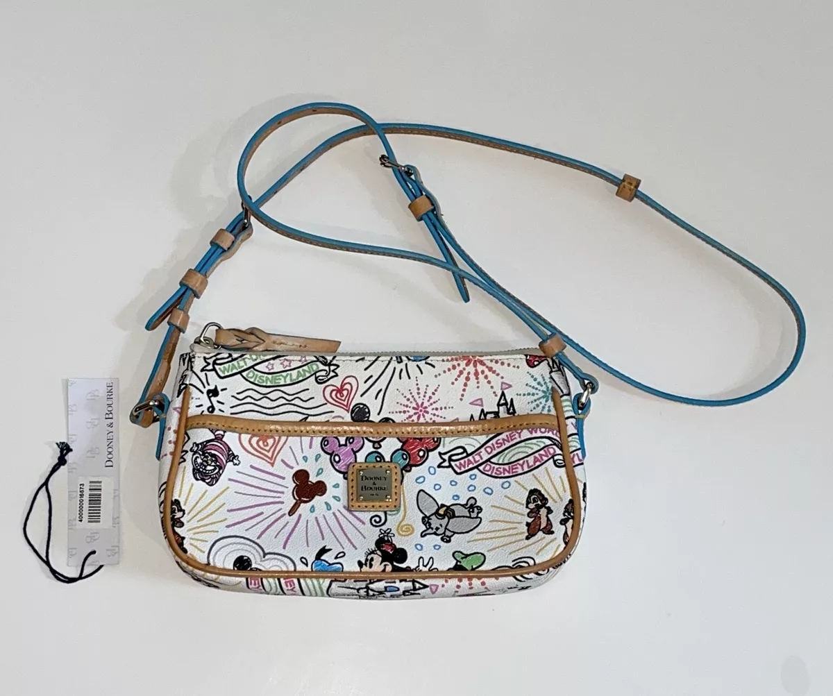 Disney Dooney & Bourke Bag - White Sketch - Crossbody