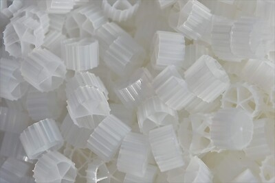 Moving Bed BIO Filter Media 2 Cubic Feet FILTRATION - K1, K2, K3 Virgin Material
