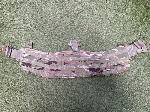 British Army Virtus Webbing Chassis MOLLE Hip Belt Size Small MTP Camo BRAND NEW