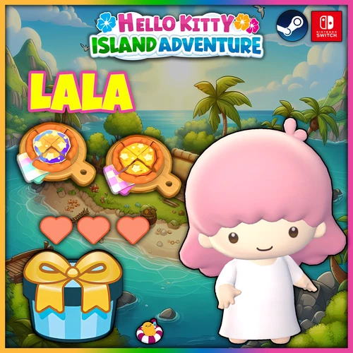 Hello Kitty Island Adventure 3 & 2 Heart Gifts Apple Arcade | Nintendo | Steam