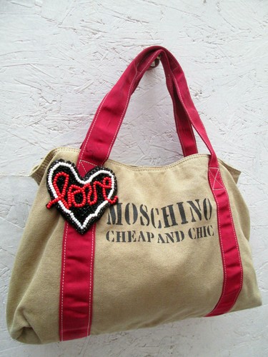 -Sac à main  MOSCHINO Cheap and Chic toile vintage bag   - Photo 1/10