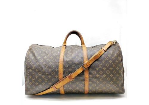 Original/Auth Louis Vuitton - Keepall Bandouliere 60 - Klassisch - Monogramm