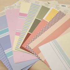 Lot 20 Pgs MME Second Avenue 12x12 Scrapbooking Paper Double Sided Vtg