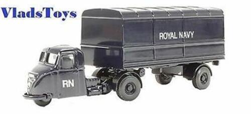 Oxford Military 1/76 Scammell Scarab with Van Trailer Royal Navy 1950s 76RAB010 - Picture 1 of 5