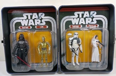 * Star Wars Episode IV A New Hope 30th Anniv. Tin Collection 4-Pack 2006 OB/L 