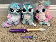 Magic Mixies Lot Of 3 Pink Blue Magical Misting Pets And Wand